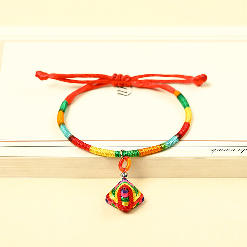 Strap Tassel Hand-woven Colorful Braided Rope Bracelets