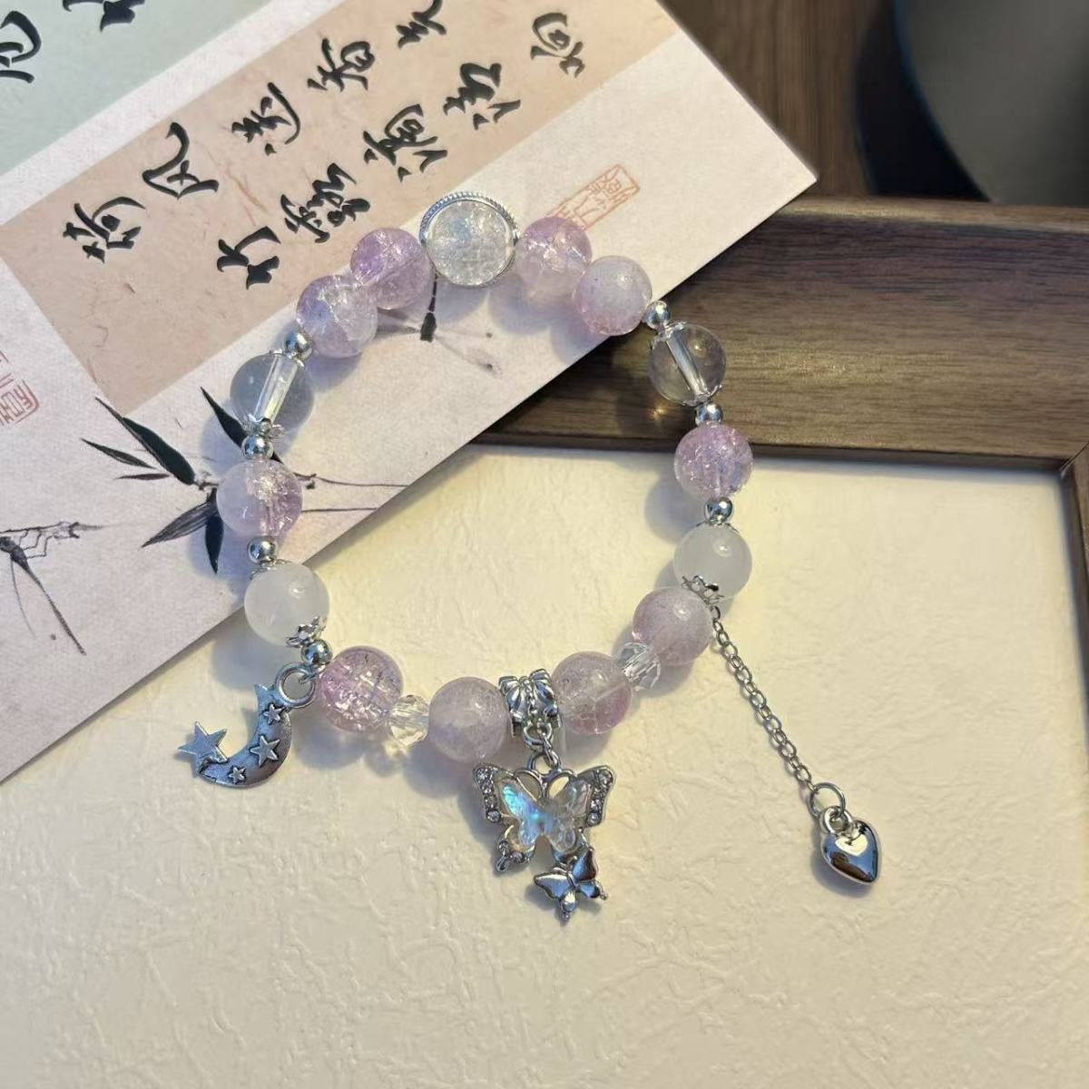 Women's & Men's Chinese Fresh Literature Art Simple Girlfriends Bracelet