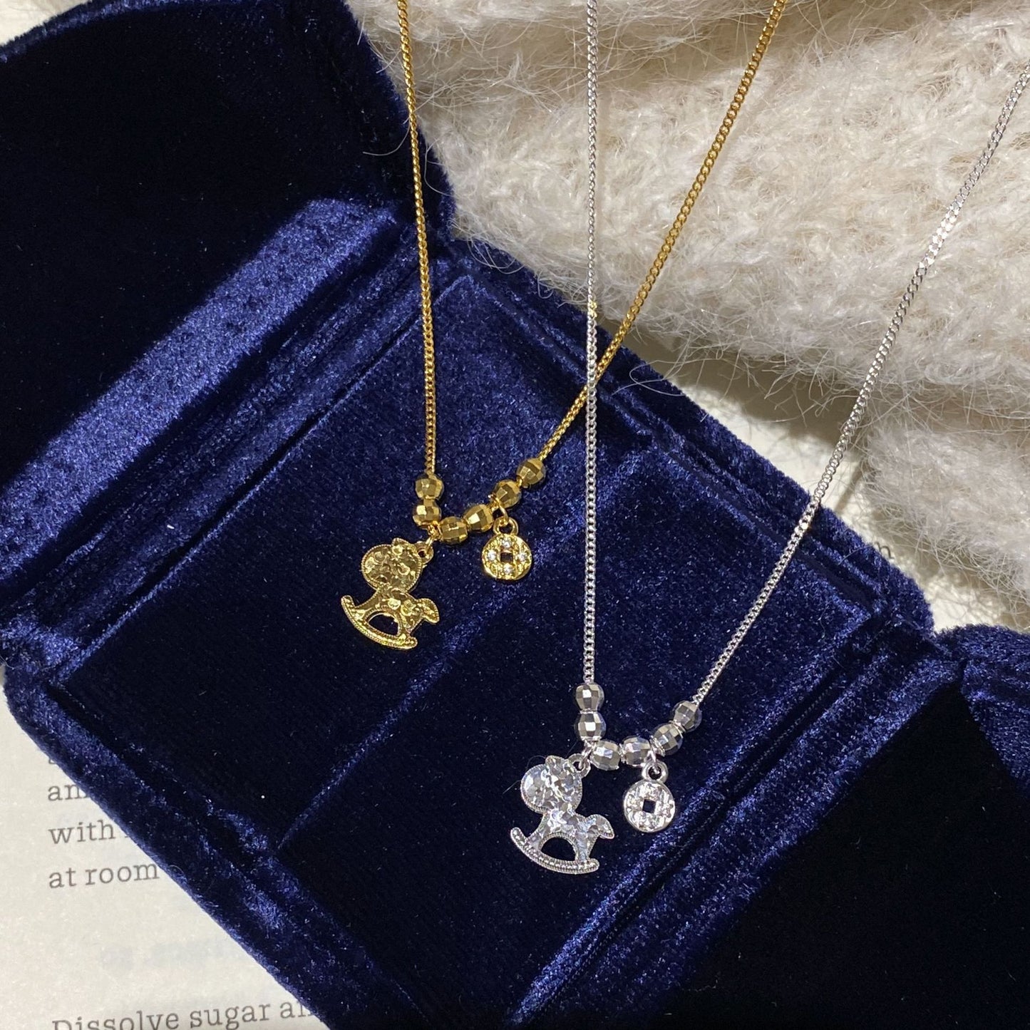 Mush Ice Trojan Female Affordable Luxury Fashion High-grade Necklaces