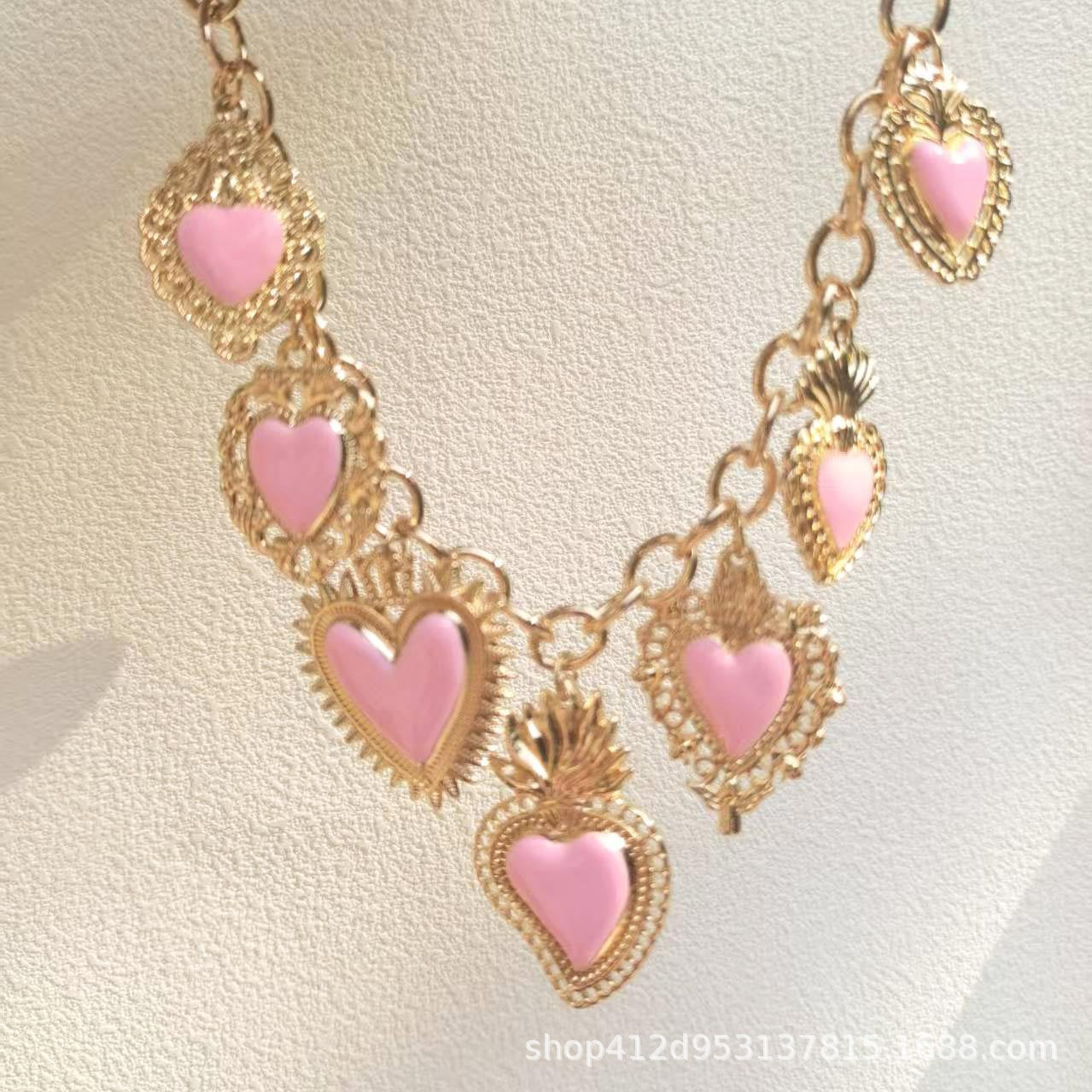 Punk Rock Style Simple Exquisite Sweet Necklace