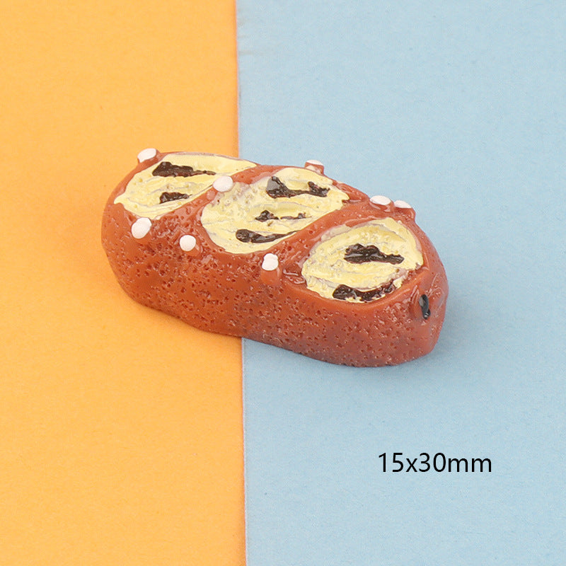 Children's Simulation Candy Toy Cream Bread Cake Glue Jewelry Accessories