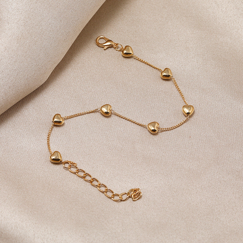 Love High-grade Refined Simple Niche Design Bracelet