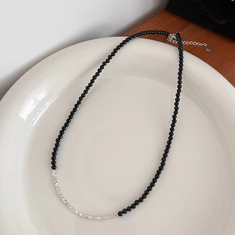 Women's Wind Beaded Fine Simple Niche Design Necklaces