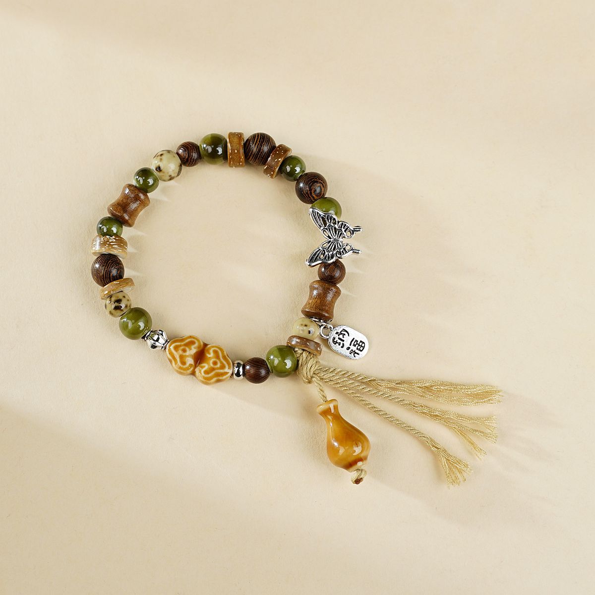Women's Ceramic Ethnic Style Art Ancient Bracelets