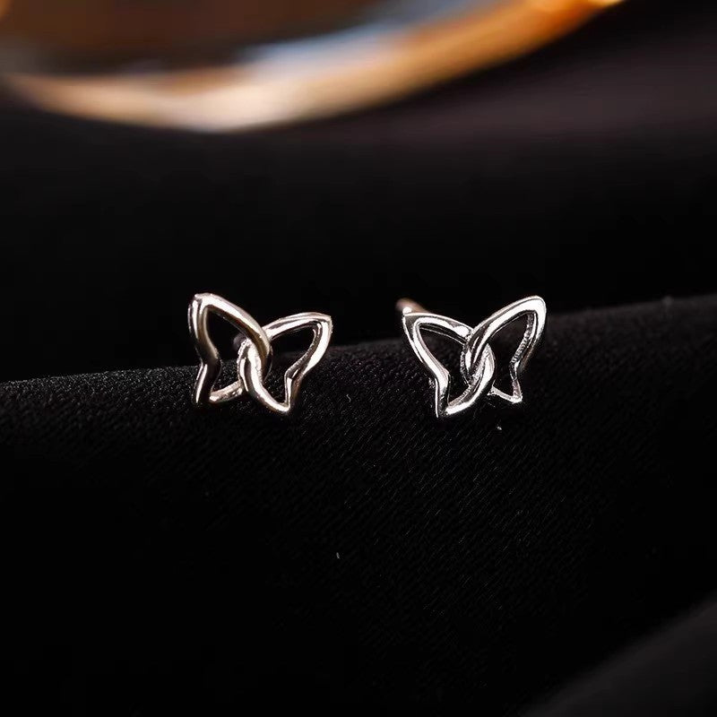 Women's Bone Niche Clips Light Luxury Elegant Stud Earrings