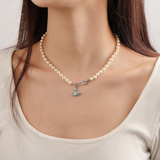 Pin Vintage Clavicle Chain Fashion Special Interest Necklaces
