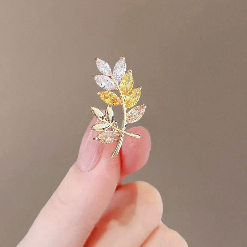 Butterfly Brooch High-grade Pin Exquisite Tassel Brooches