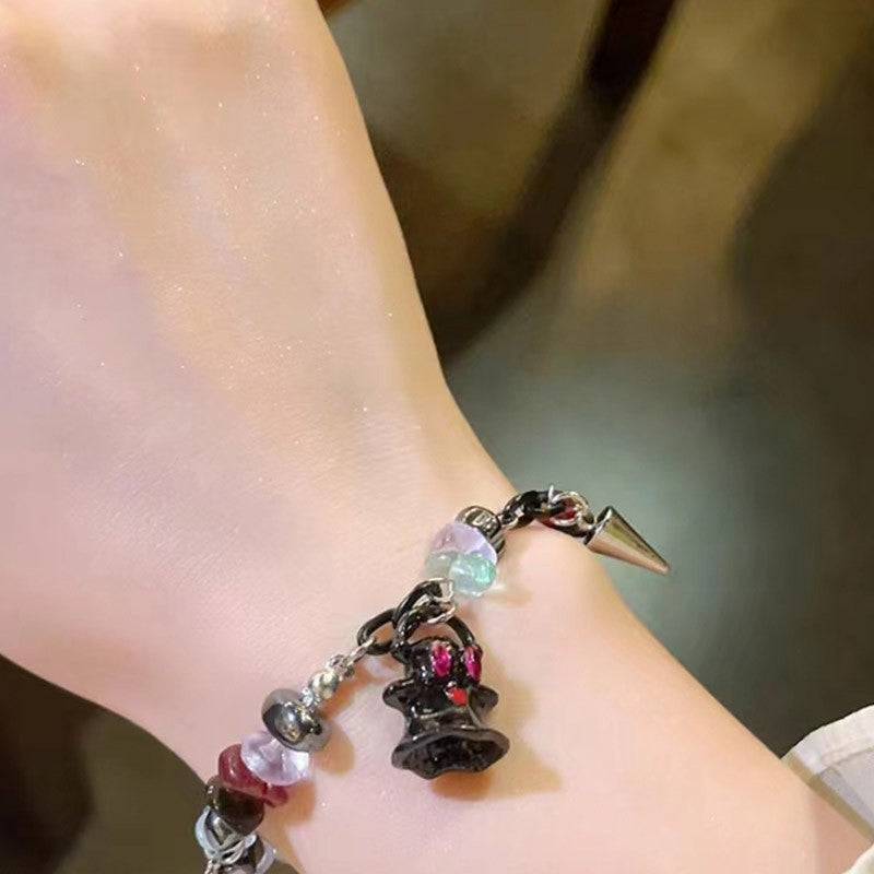 Stone Ethnic Lotus Seedpod National Fashion Design Female Bracelets
