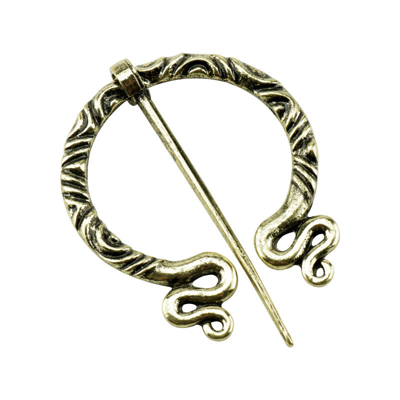 Viking Series Brooch Clasp Cloak Buckle Brooches