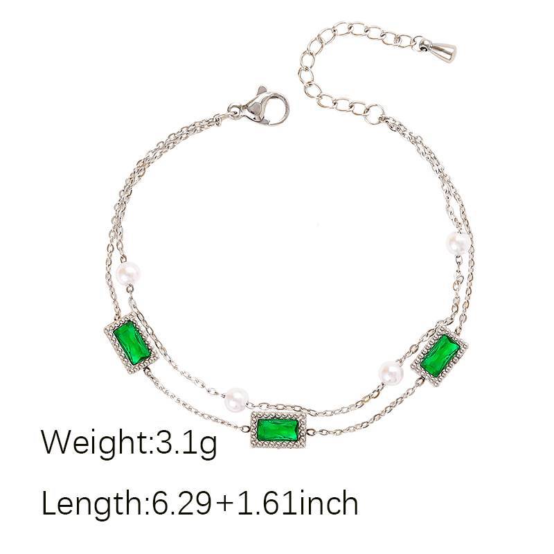 Women's Steel Fashion Retro Titanium High-grade Simple Graceful Bracelet