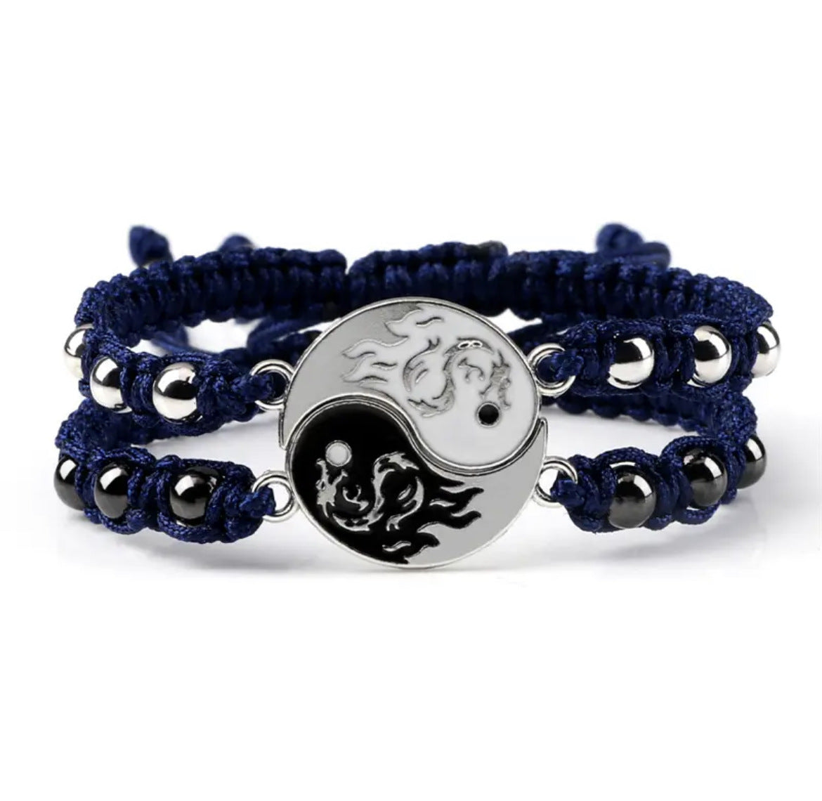 Women's & Men's Magnetic Stone Dragon Totem Fashion Couple Bracelets