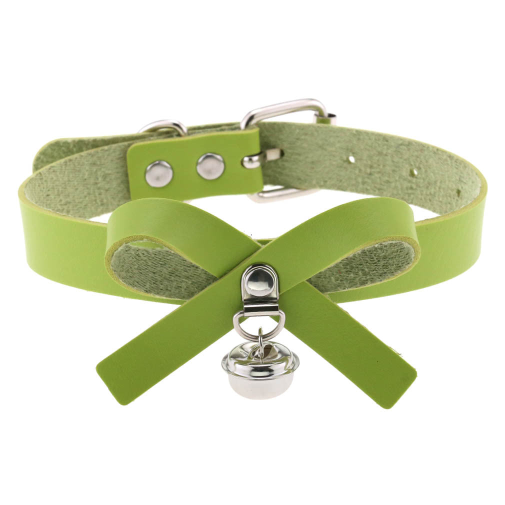 Punk Soft Graceful Bow Neckband Sexy Clang Collar