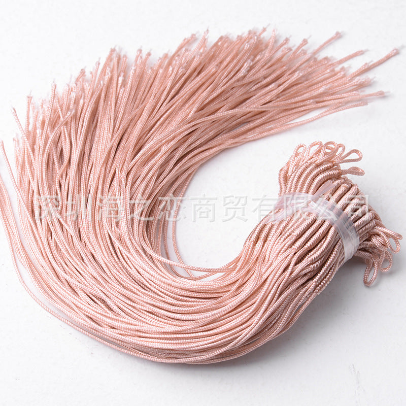 Hand-woven Pull Coil Chinese Knot Rope Jewelry Accessories