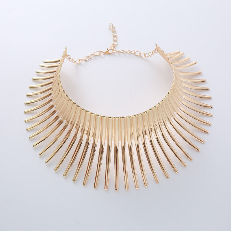 Exaggerated Personalized Indian Style With Fashion Necklaces