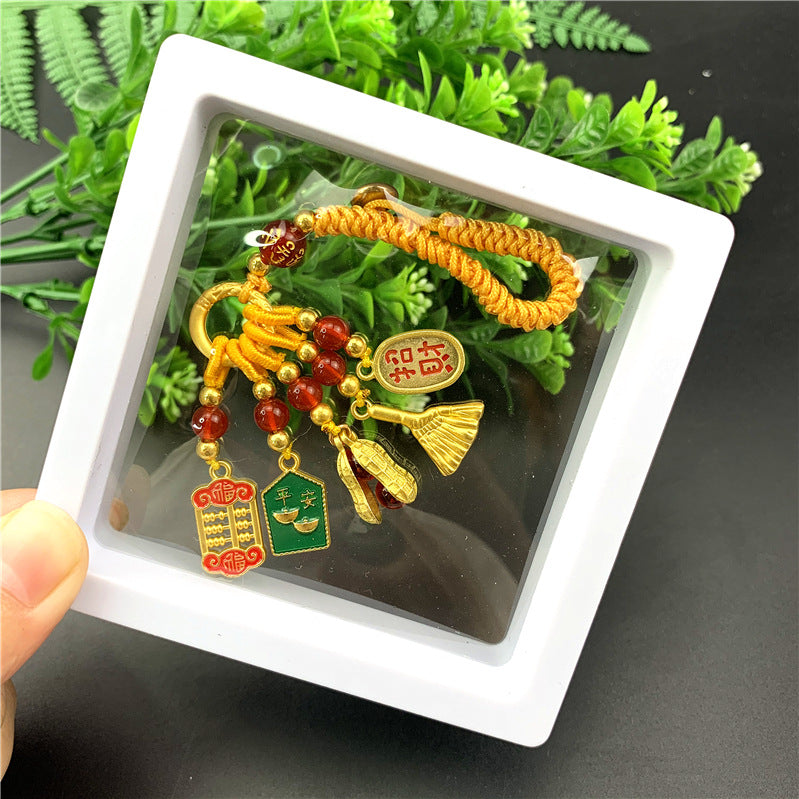 Copper Couple National Fashion Enamel Dripping Oil Hanging Ornaments