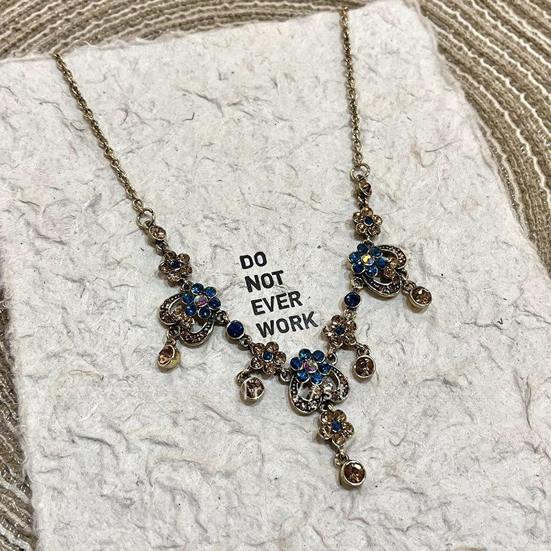 Unique Vintage Court High-grade Distressed Clavicle Necklaces