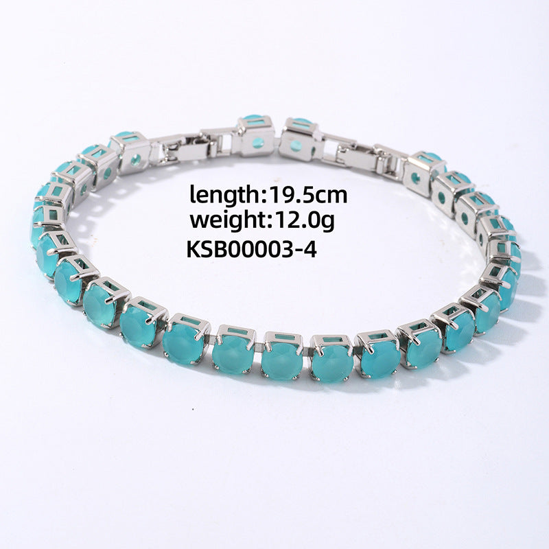 Women's Extended Buckle Ornament High Quality Color Bracelets