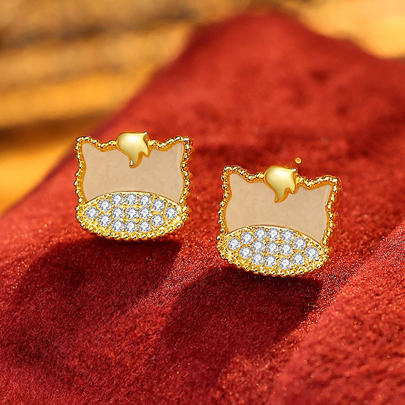 Sterling Sier National Fashion Chinese Zodiac Earrings