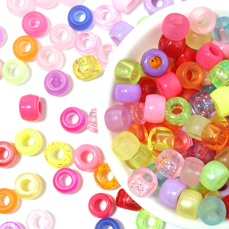 Large Hole Beads Colorful Onion Powder Jewelry Accessories