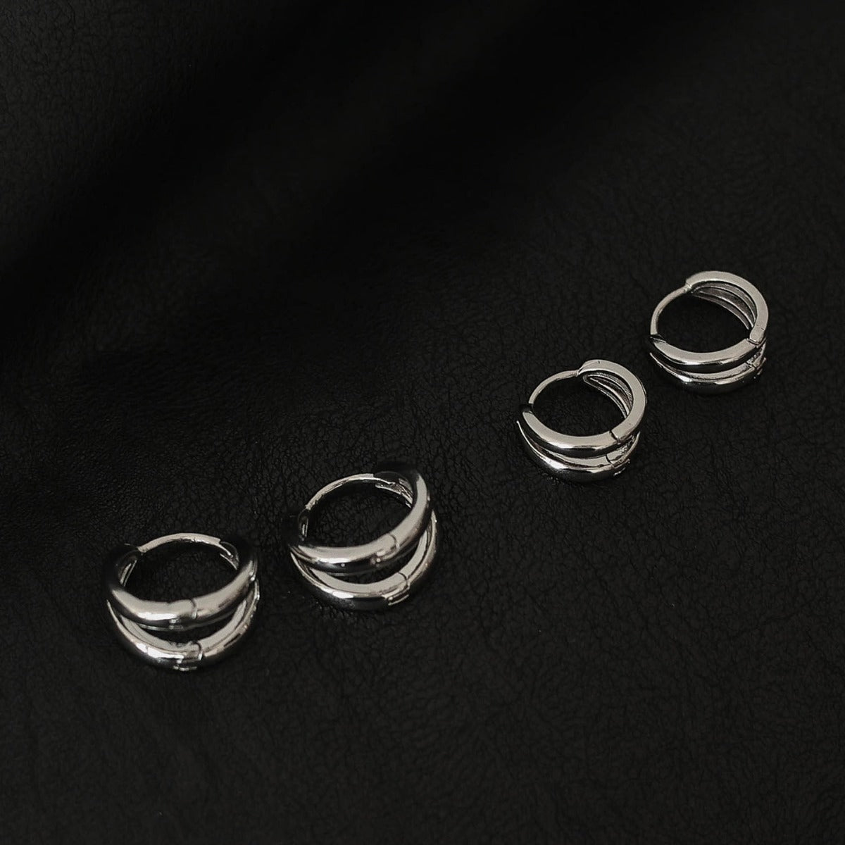Clip Female Niche Cold Wind Simple Earrings