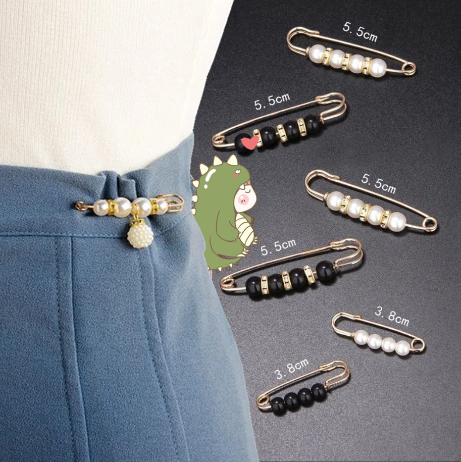 Fixed Clothes Clip Slimming Artifact Brooch Brooches