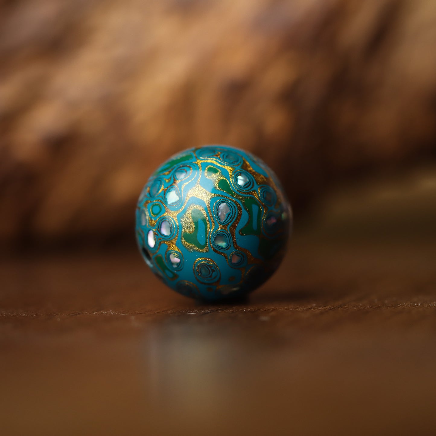 Large Paint Beads Single Bead Fine Bracelet