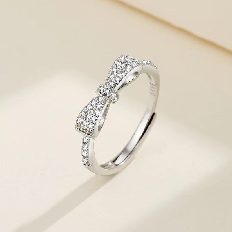 Streaming On Moissanite Female Affordable Luxury Fashion Rings