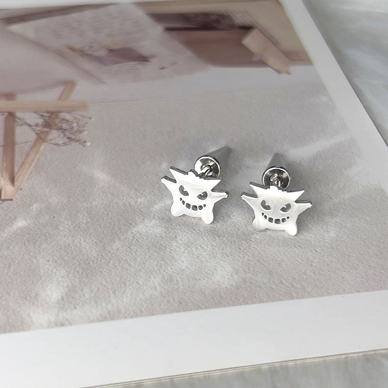 Titanium Steel Punk Hip Hop Trend Skull Rings