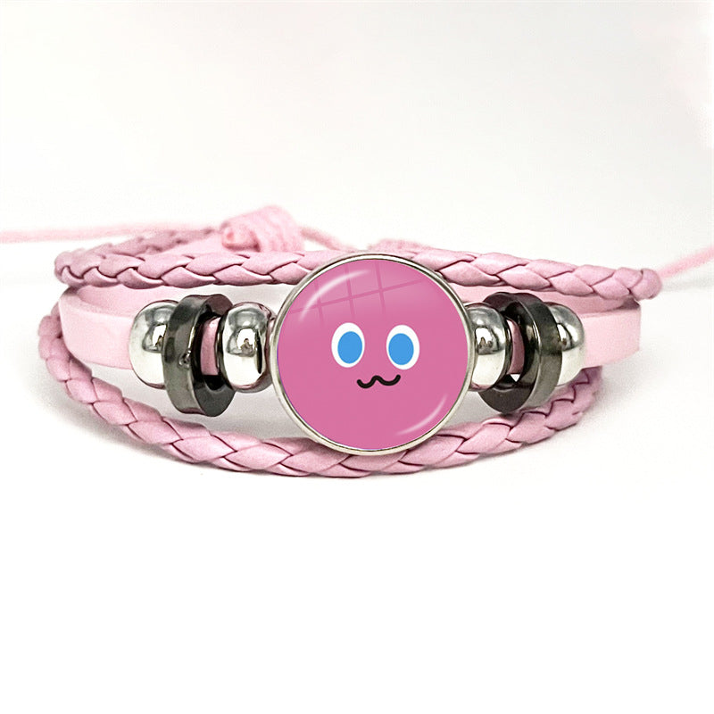 May Day Facial Expression Package Ball Cartoon Pattern Time Bracelet