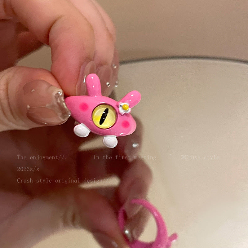 Monster Female Fashion Trendy Switchable Index Ring