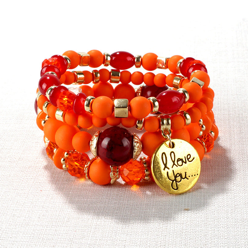 Bohemian Creative Tassel Beaded Fashion Jewellery Bracelet