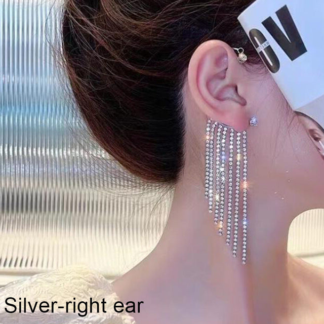 Sier Plated Ear Clips Without Piercing Rings