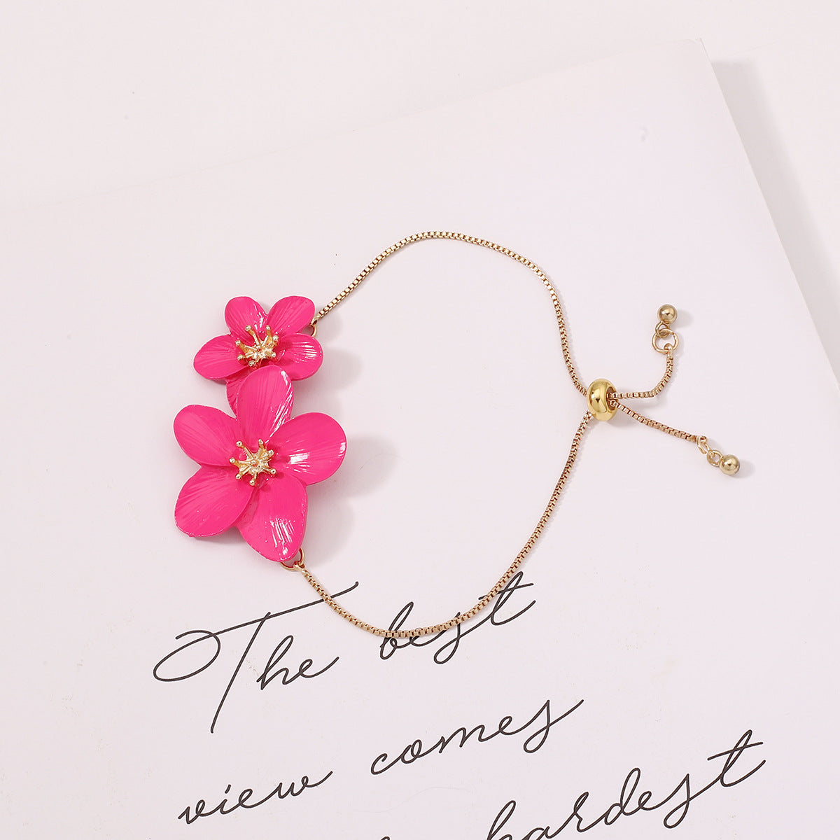Flower Niche Sweet Senior Light Luxury Earrings
