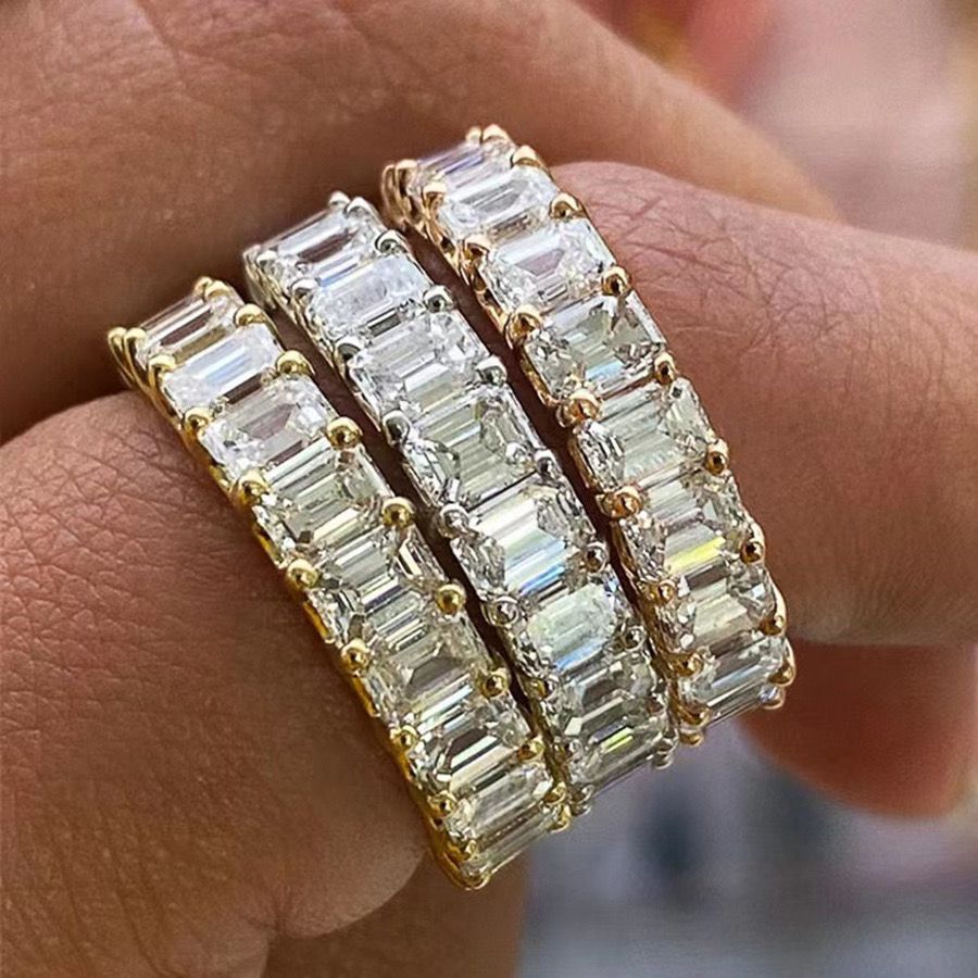 Rhinestone Zircon Female Niche High-grade Light Luxury Sense Does Rings