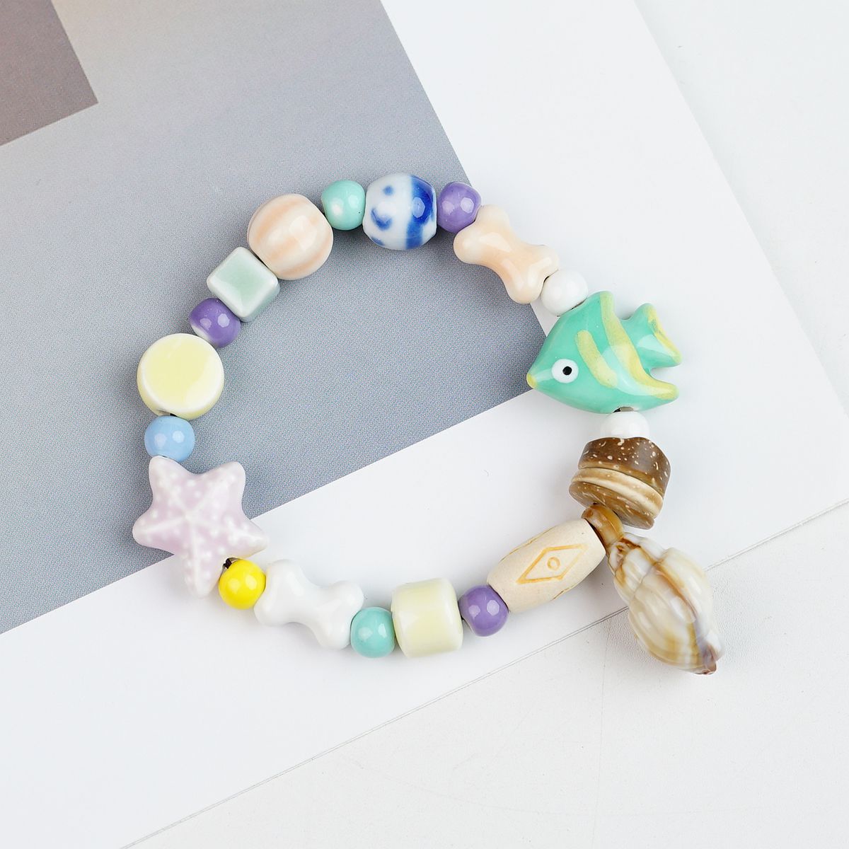 Ceramic Design High-grade Female Sweet Travel Simple Fresh Bracelet