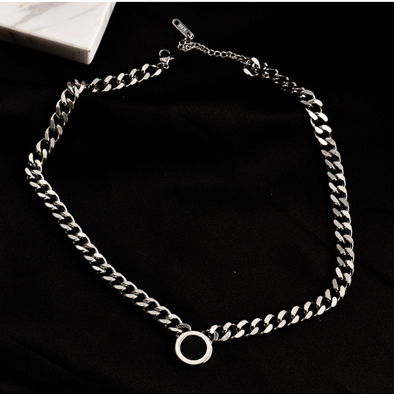 Women's Chain Titanium Steel For Temperament Clavicle Necklaces