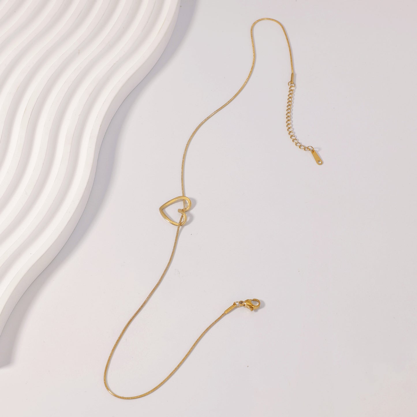 Titanium Steel Stainless Fashion Simple Light Luxury Gold Pendants