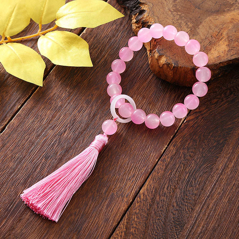 Tassel Gradient Color Beaded Female Girlfriends Bead Playing Chinese Style Bracelets