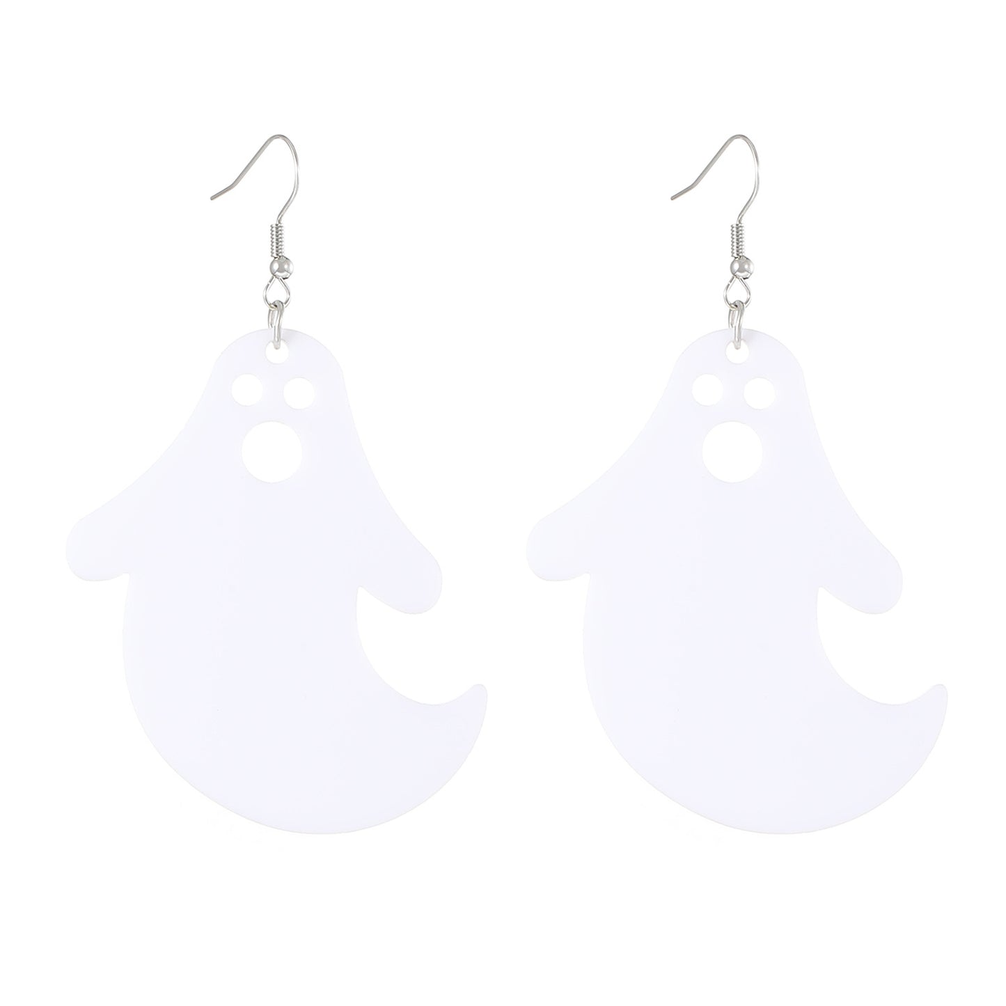 Halloween Eccentric Personality Skull Pumpkin Lamp Earrings