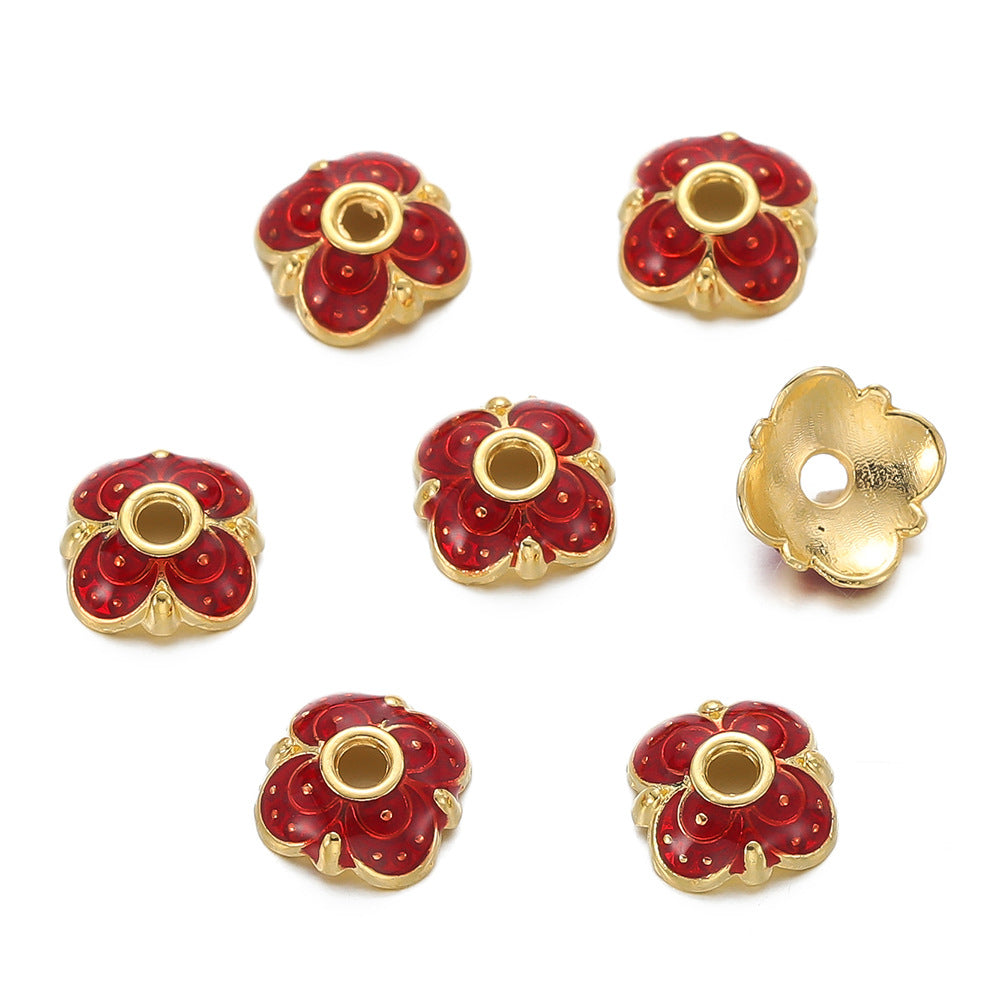 Elegant Trendy Bead Dripping Oil Cushion Jewelry Accessories