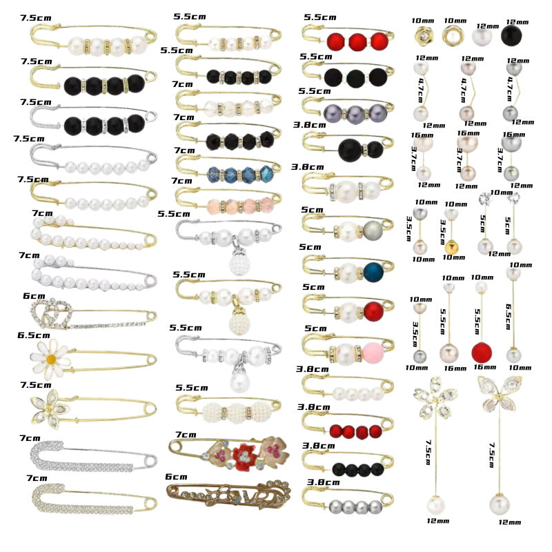 Women's Of Trousers Pin Artifact Fixed Clothes Buckle Brooches