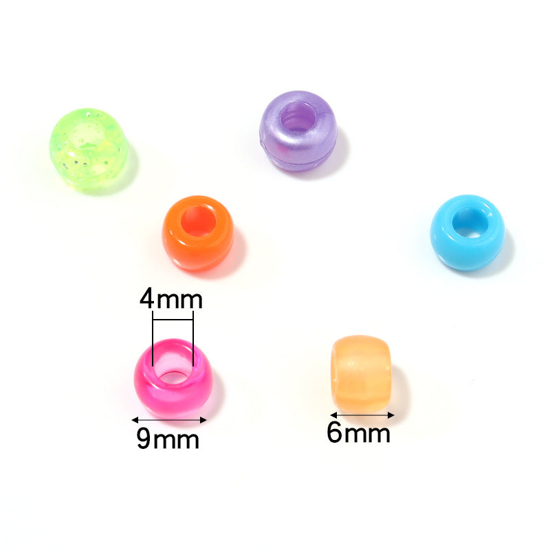 Large Hole Beads Colorful Onion Powder Jewelry Accessories