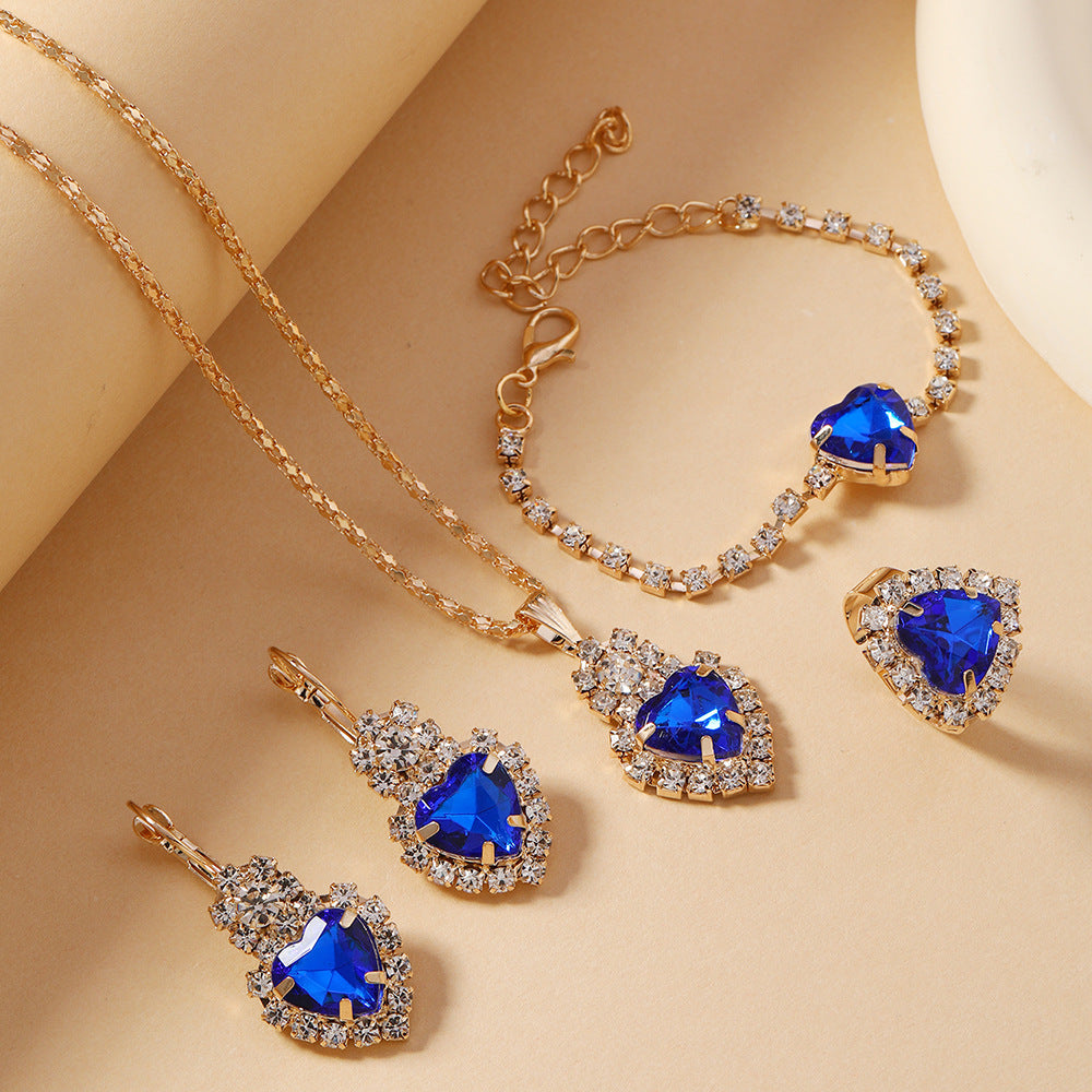 Simple Classic Rhinestone Square Acrylic Ladies Bracelets