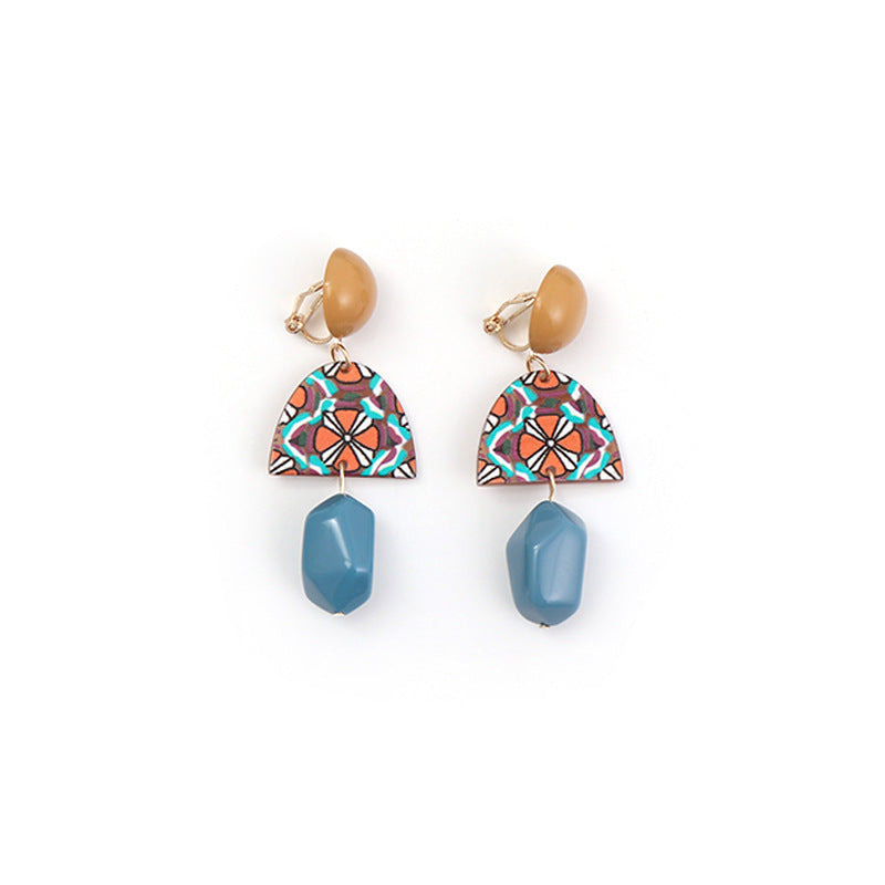Ethnic Long Vintage Featuring Artistry Crafted In Earrings
