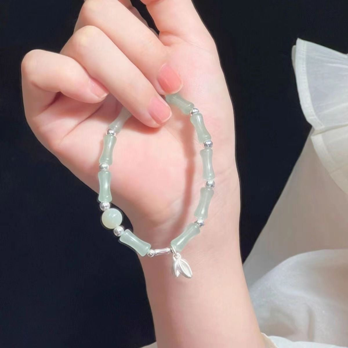 Chinese Style Bamboo Leaf Design Ancient Personality Bracelets