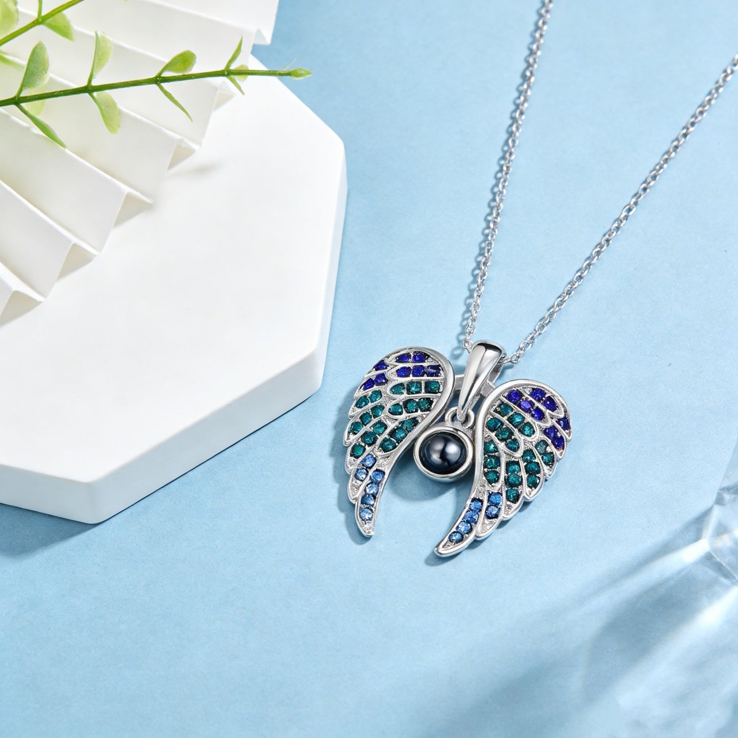 Wings Projection Light Luxury Minority Clavicle Necklace