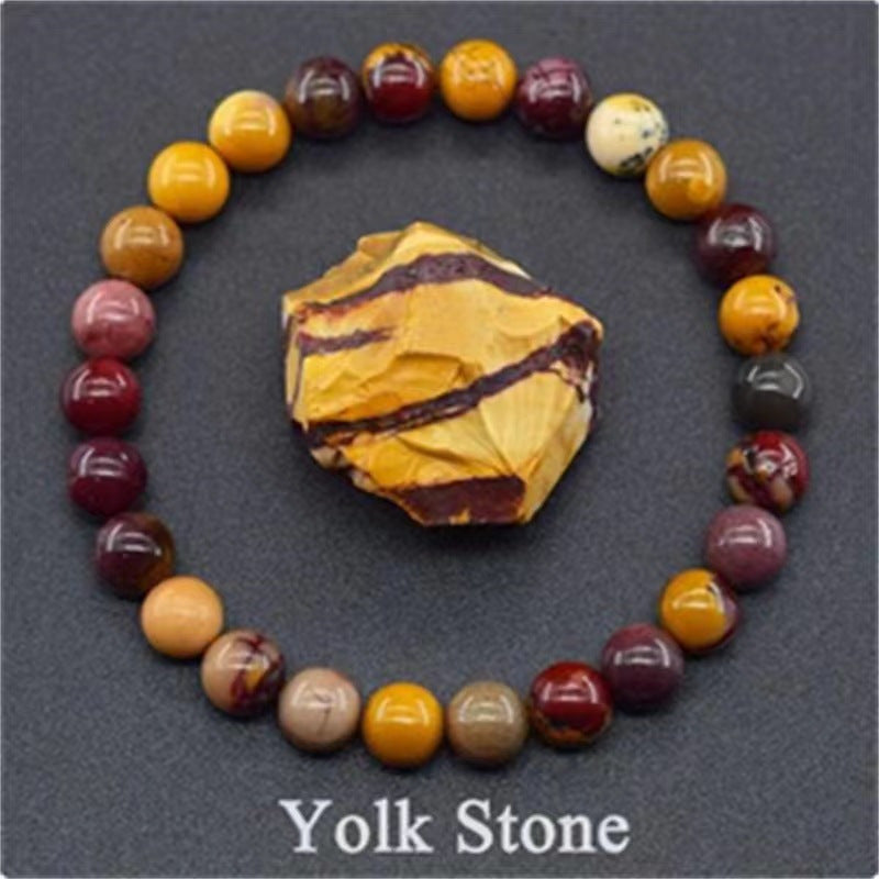 Red Green Treasure Amethyst Sunstone Lapis Lazuli Tiger Eye Handmade Bracelets