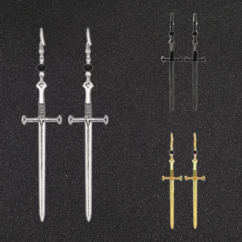Classy Sword Sier Classic Fashion Novel Earrings