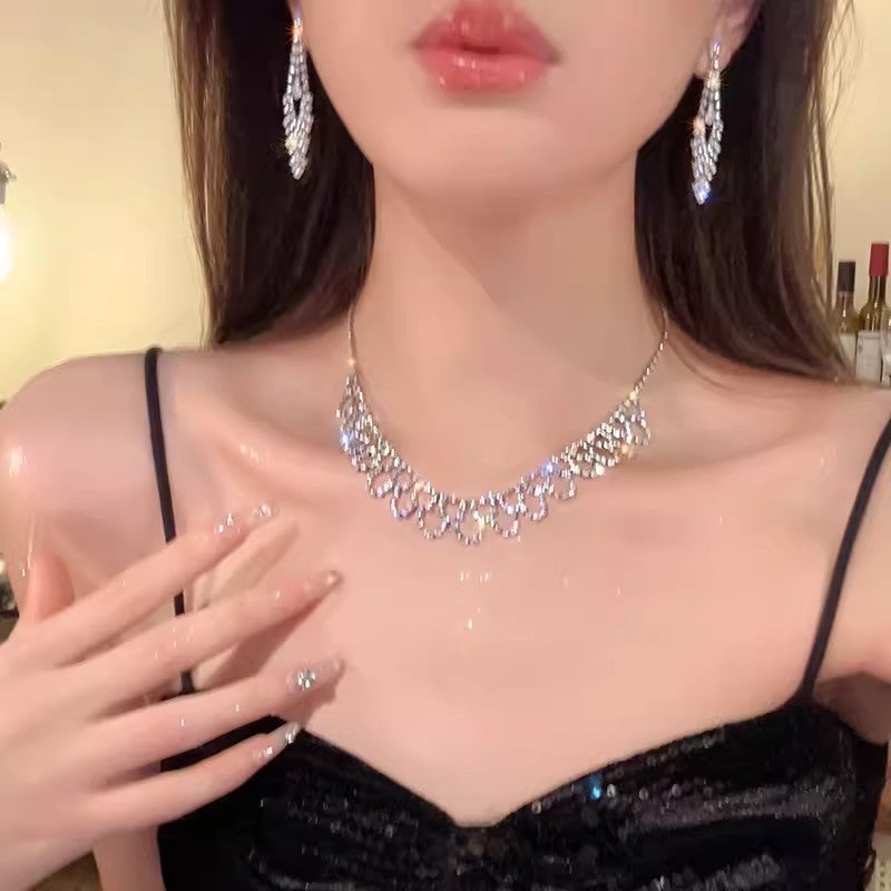 Tassel Twin Fashion Sexy High Sense Light Luxury Minority Necklace