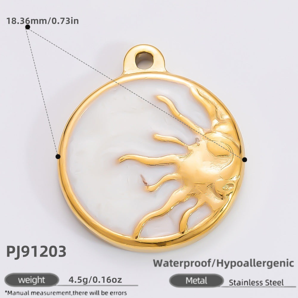 Classy Stylish Stainless Steel Gold-plated Design Jewelry Accessories